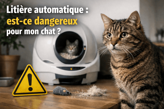Litière automatique : est-ce dangereux pour mon chat ?