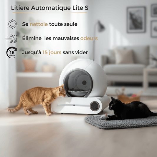 Lite S – Litière Automatique Anti-Odeur